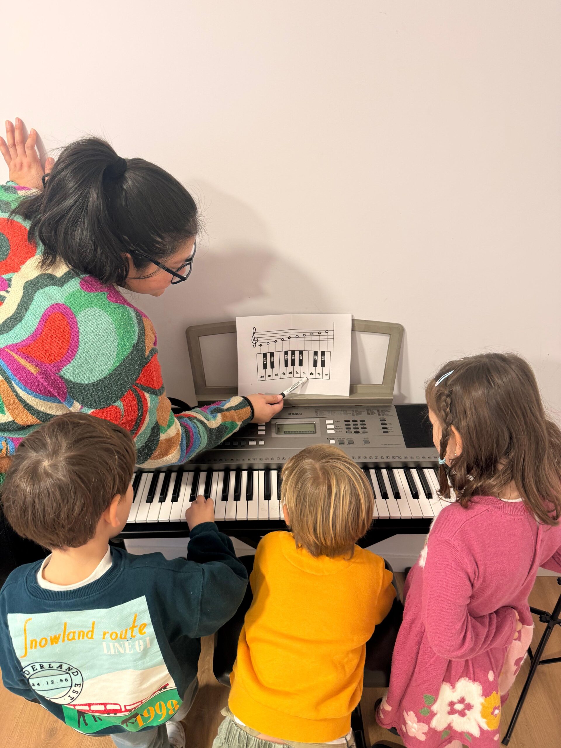 clases de piano niños